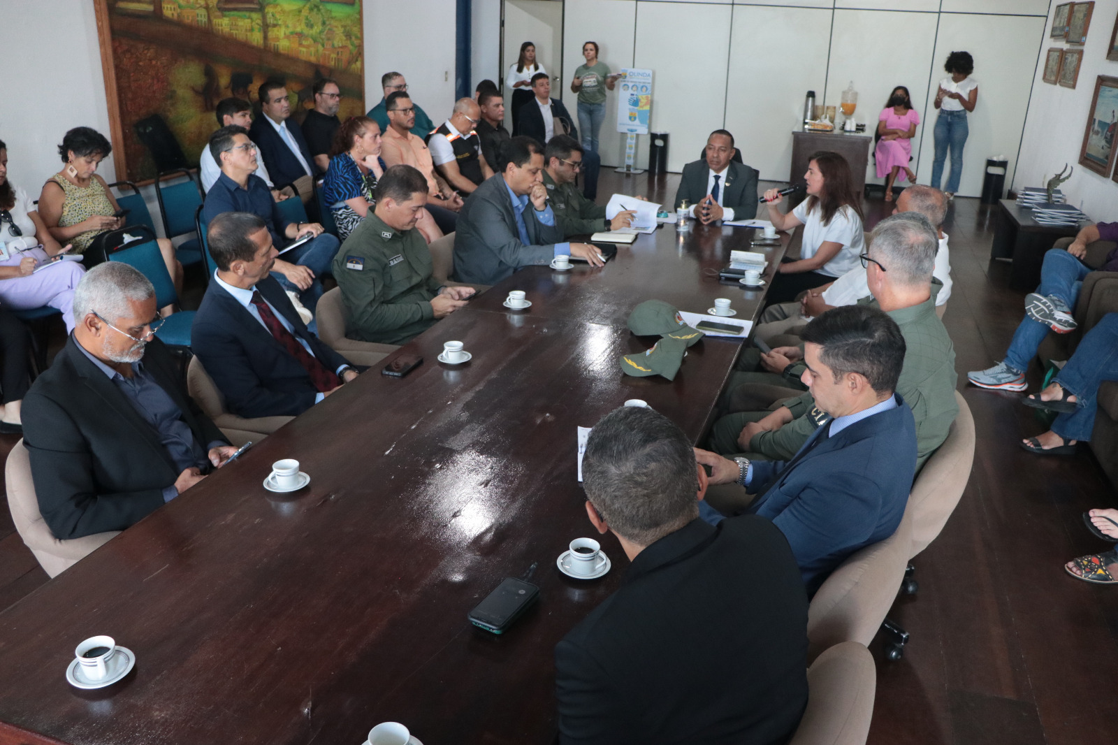 SDS e Prefeitura de Olinda discutem ações de segurança para o município