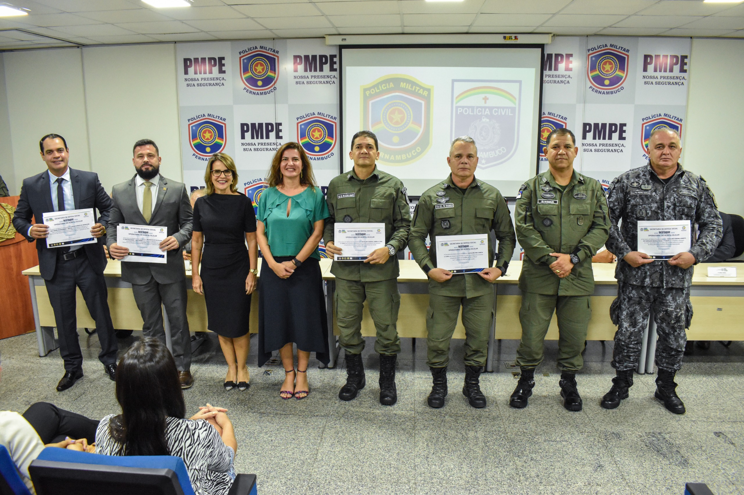 Programa Alerta Celular premiou ações das Polícias Militar e Civil